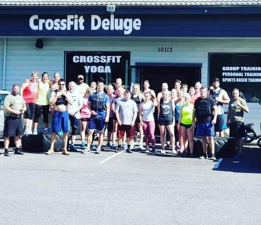 CrossFit Deluge founding photo - where it all began in 2016